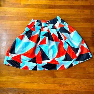 Mid-modern Patterned Skirt